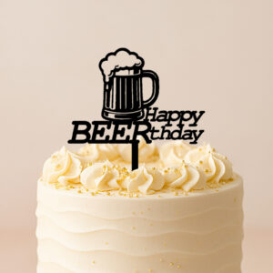 happy beerthday – toper za tortu