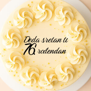 natpis toper za tortu